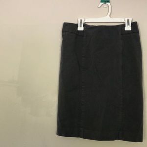 Ann Taylor LOFT Gray Pencil Skirt